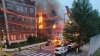 Crews battled massive fire at vacant building in Philadelphia