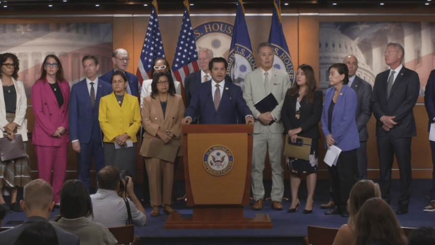 California congressmembers hold press briefing